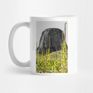 Devils Tower From Red Beds Trail Mug